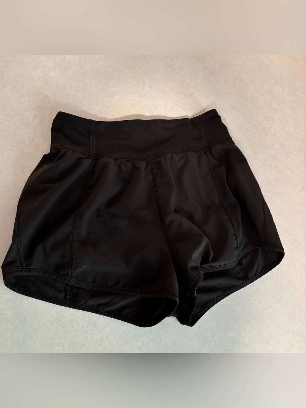 Black Lululemon Lean In Shorts
